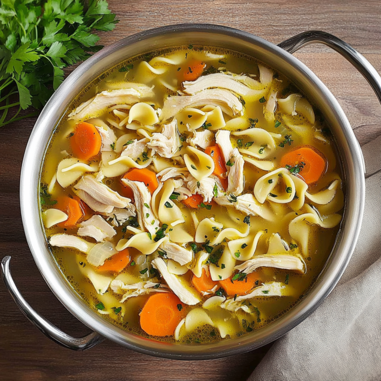 The Best Homemade Chicken Noodle Soup: Comfort in a Bowl