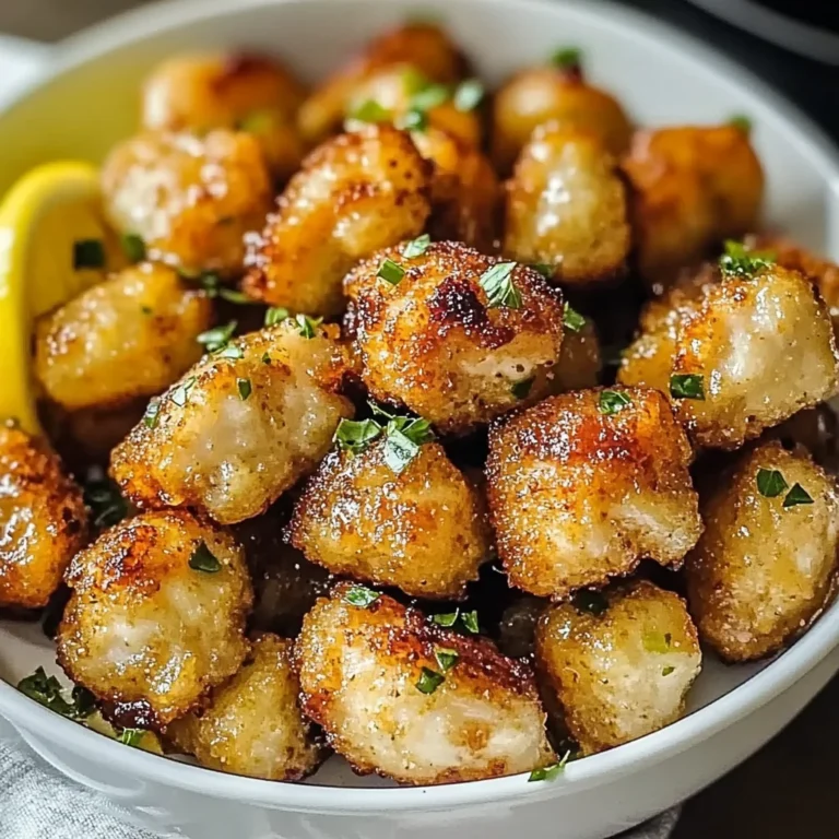 Air Fryer Lemon Chicken Bites: The Best Weeknight Treats