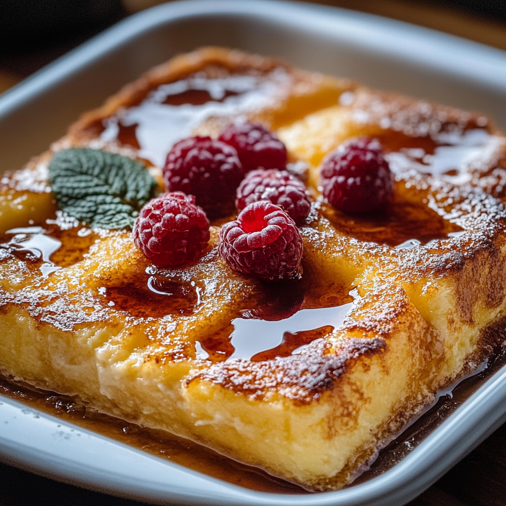 Indulge in Decadent Crème Brûlée French Toast Casserole