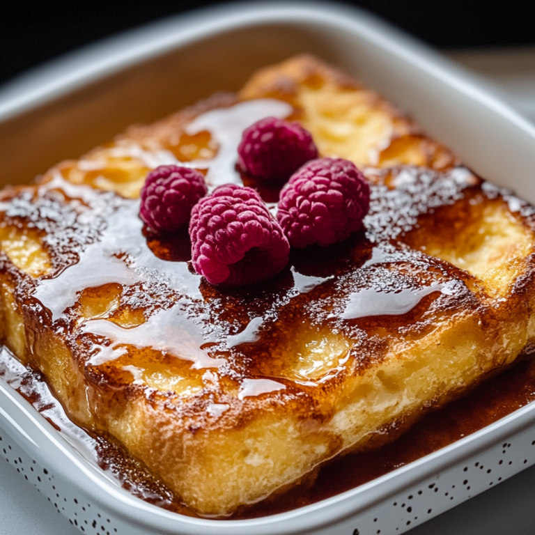 Indulge in Decadent Crème Brûlée French Toast Casserole