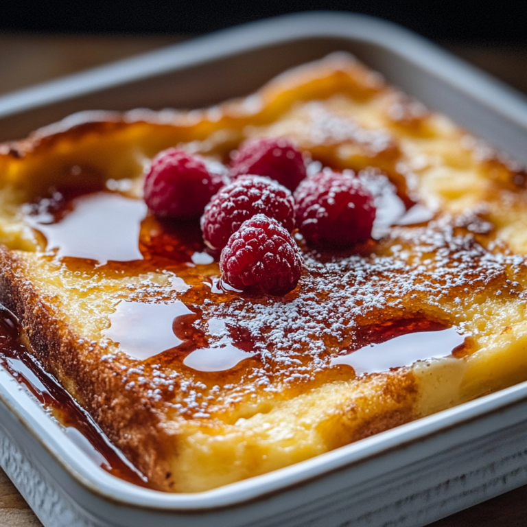 Indulge in Decadent Crème Brûlée French Toast Casserole