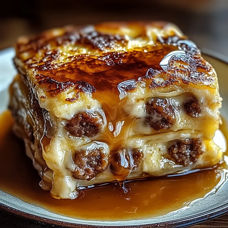 Pancake Sausage Casserole: A Cozy Weekend Delight