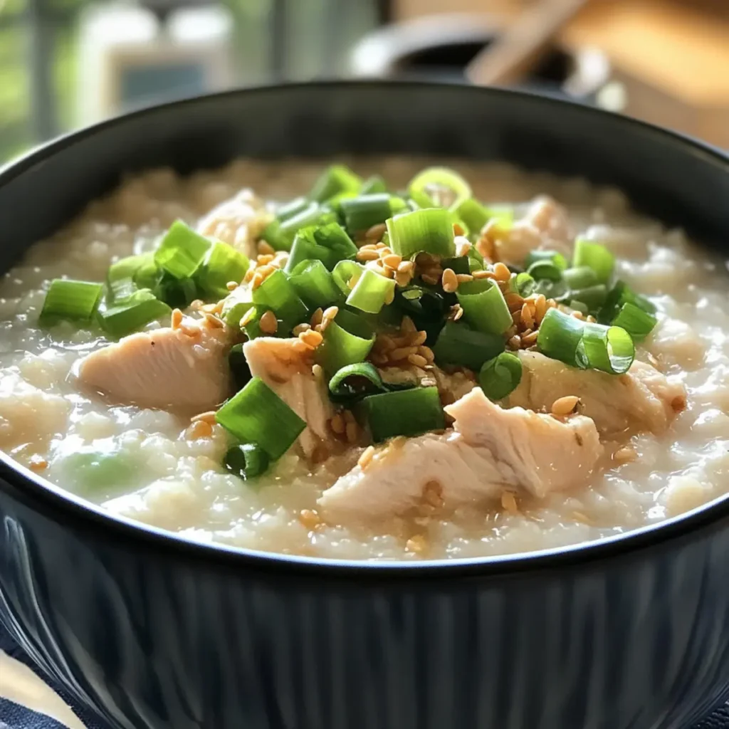 Comforting Chicken Congee That Warms Your Soul